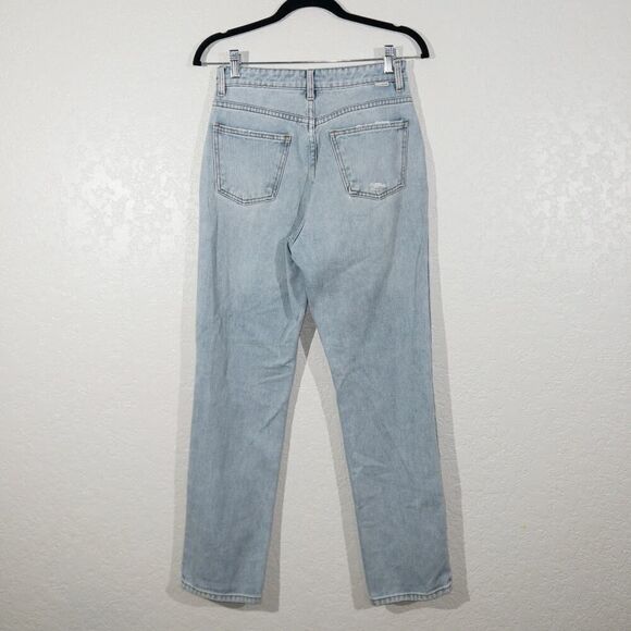 Billabong Blue Indigo Rinse I Got It High Rise Straight Jeans Size 26 - Picture 7 of 11